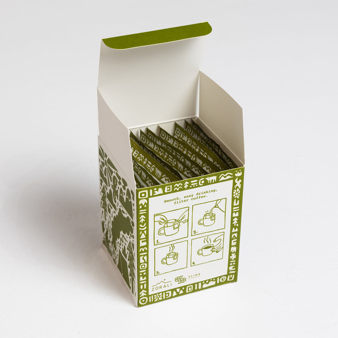 SLIDE x ZORALI DRIP COFFEE BAGS