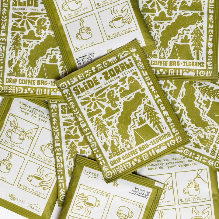 SLIDE x ZORALI DRIP COFFEE BAGS