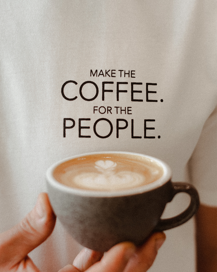 Coffee. People. Tee.